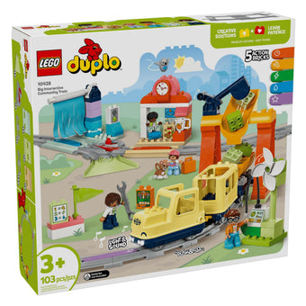 compare product LEGO DUPLO Town Big Interactive Community Train