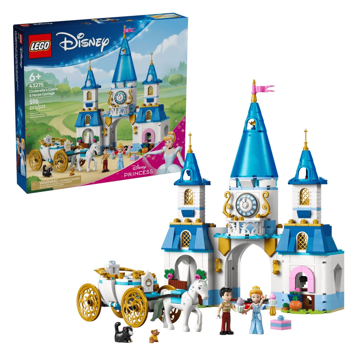 LEGO Disney Princess Cinderella's Castle & Horse Carriage