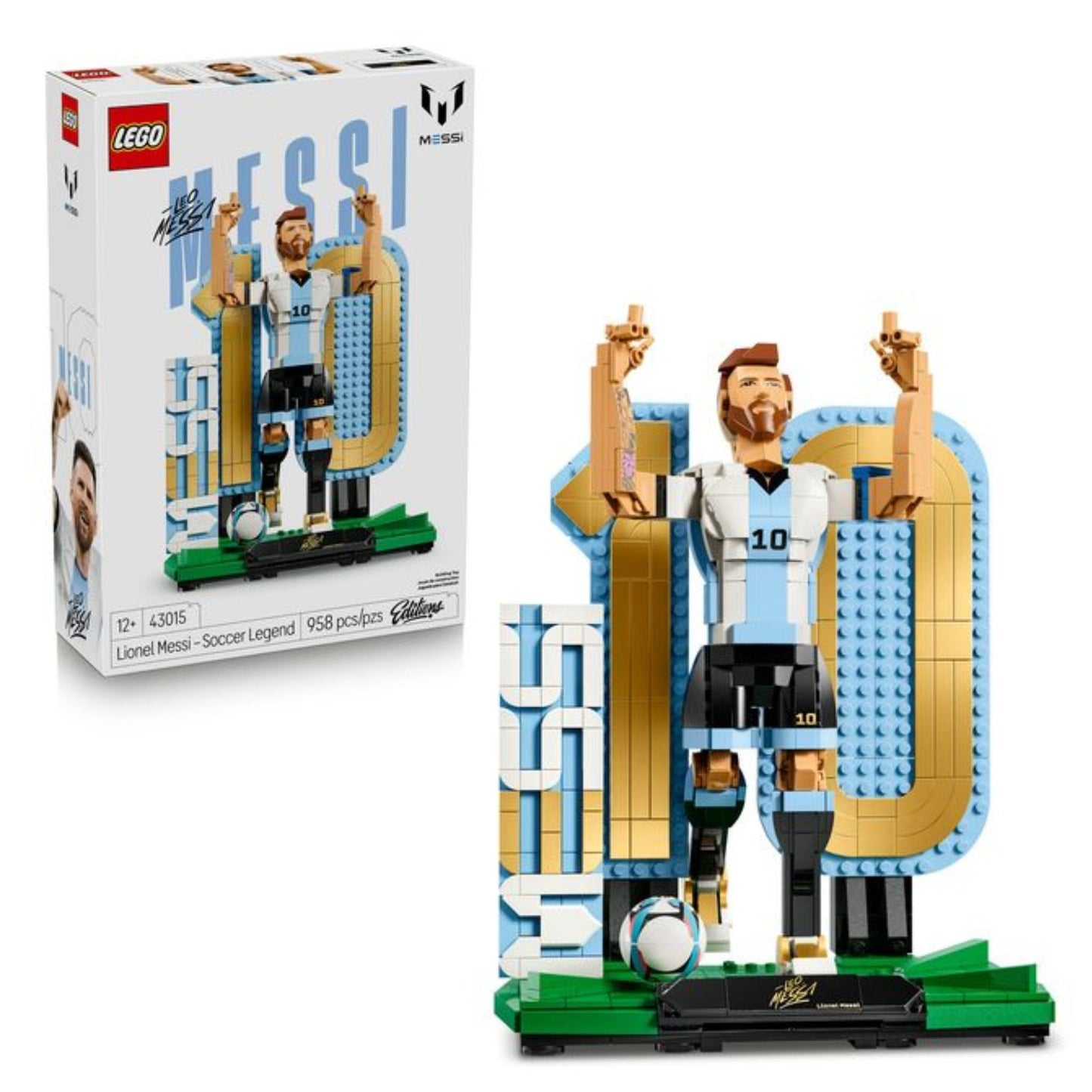 LEGO Editions Football Lionel Messi Soccer Legend