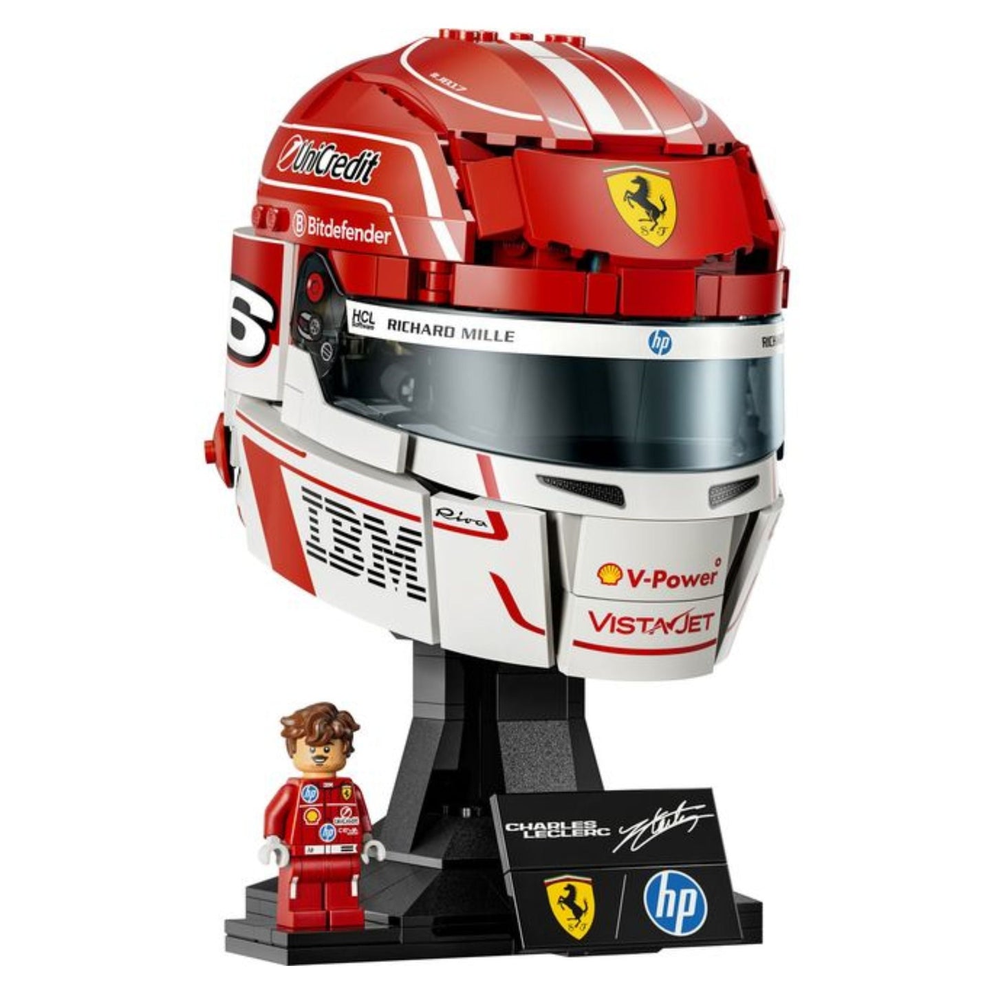 LEGO Editions Formula 1 Scuderia Ferrari HP Charles Leclerc Helmet