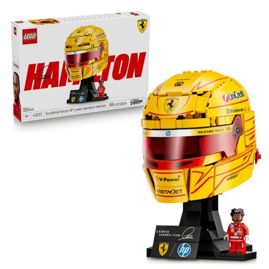 LEGO Editions Formula 1 Scuderia Ferrari HP Lewis Hamilton Helmet