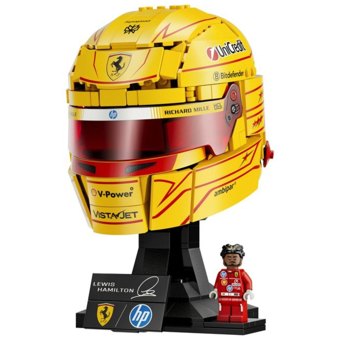 LEGO Editions Formula 1 Scuderia Ferrari HP Lewis Hamilton Helmet