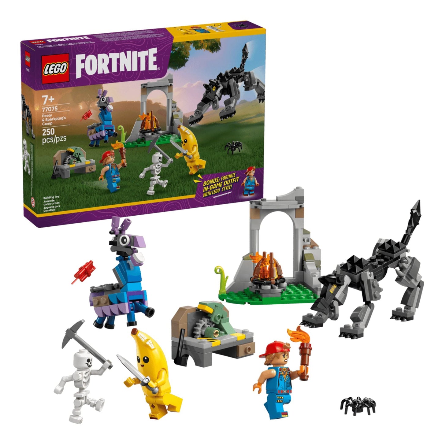 LEGO Fortnite Peely & Sparkplug's Camp