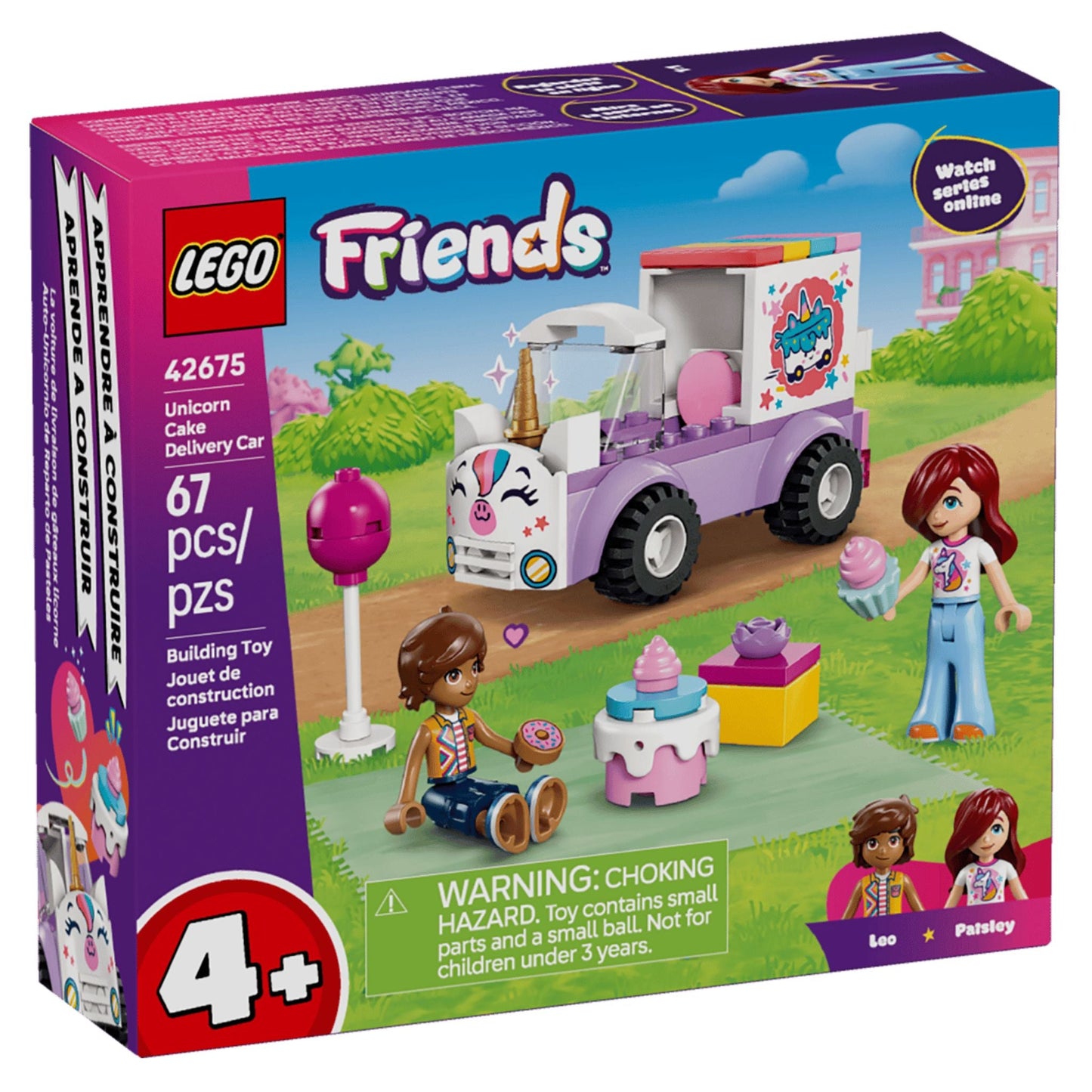 LEGO Friends Unicorn Cake Delivery Car