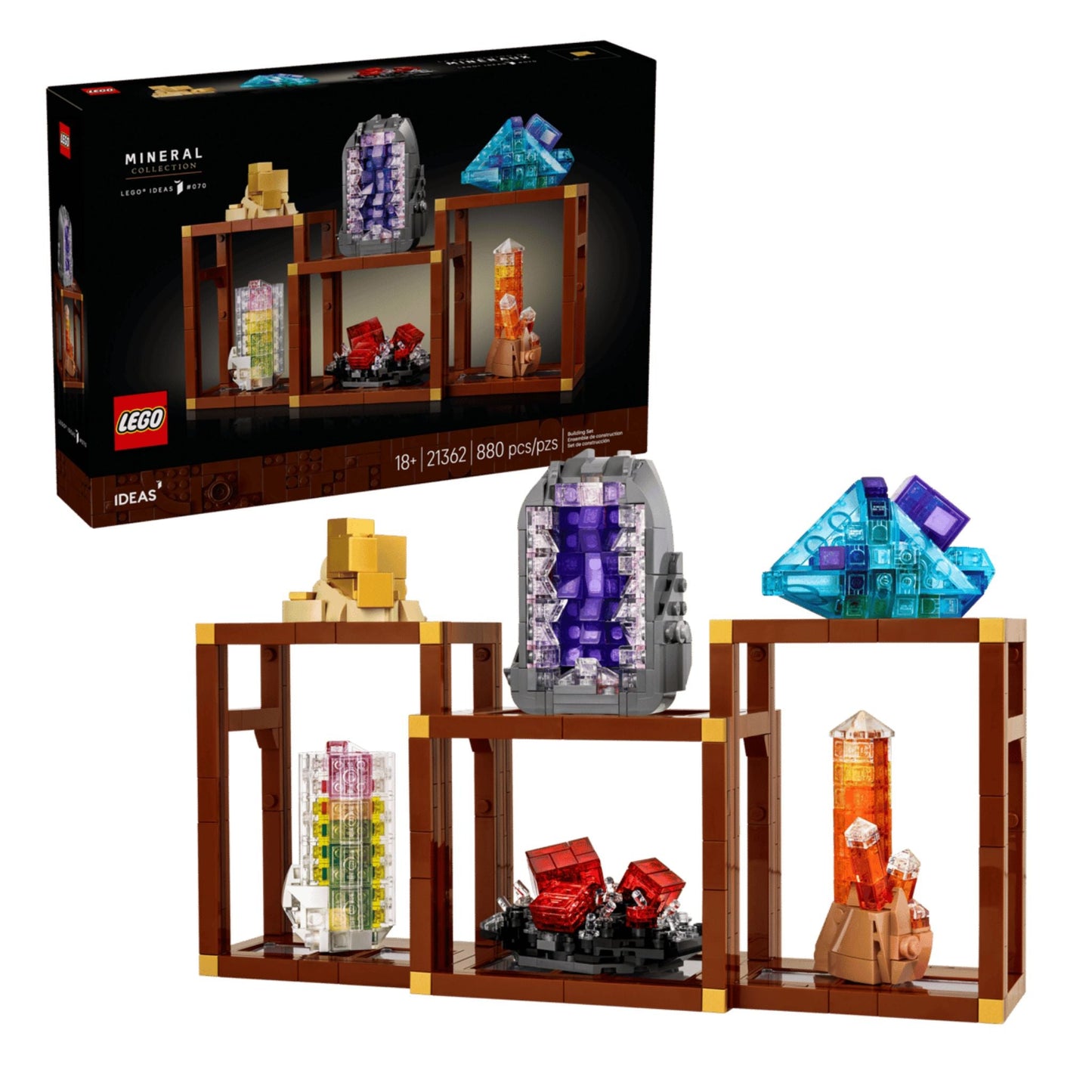 LEGO Ideas Mineral Collection