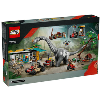 compare product LEGO Jurassic World Raptor & Titanosaurus Tracking Mission