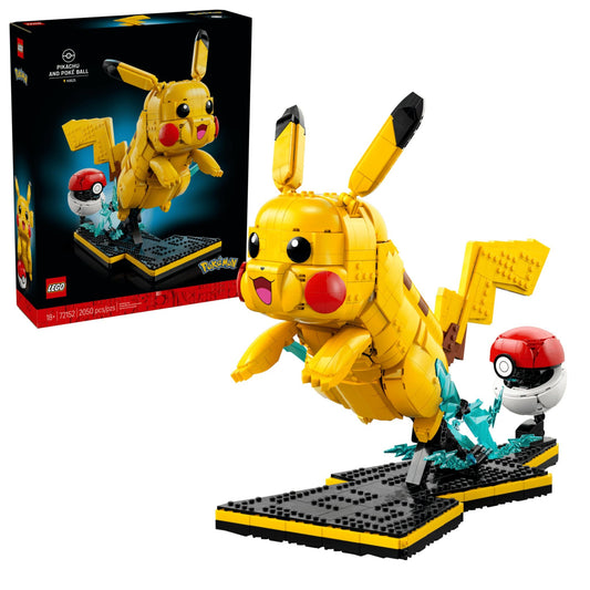 LEGO Pokemon Pikachu and Poke Ball