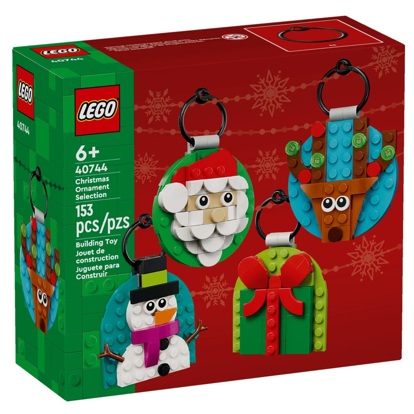 LEGO Seasons and Occasions Christmas Ornament Selection