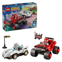 LEGO Sonic Silver's Car vs. Knuckles' Monster Truck