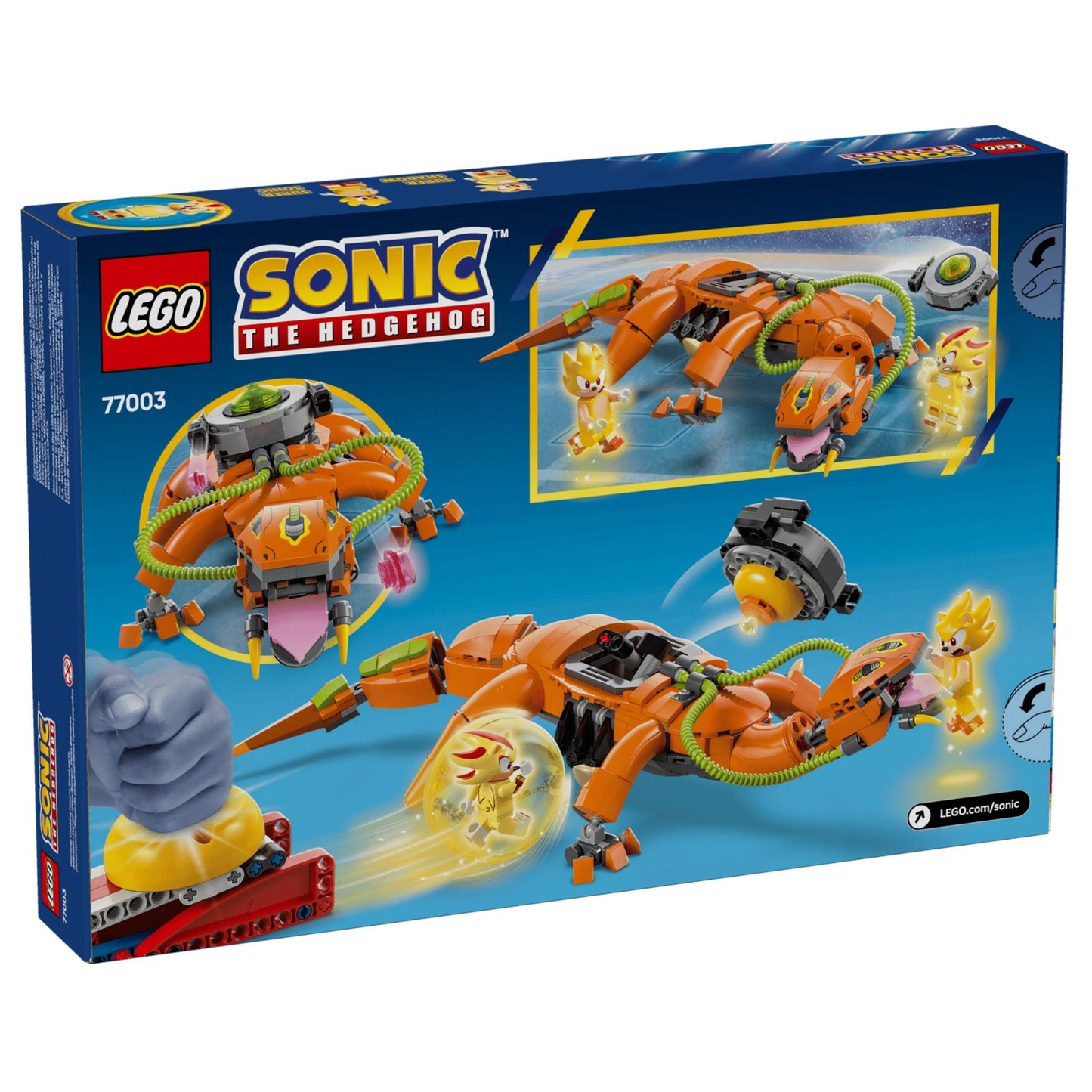 LEGO Sonic Super Shadow vs. Biolizard