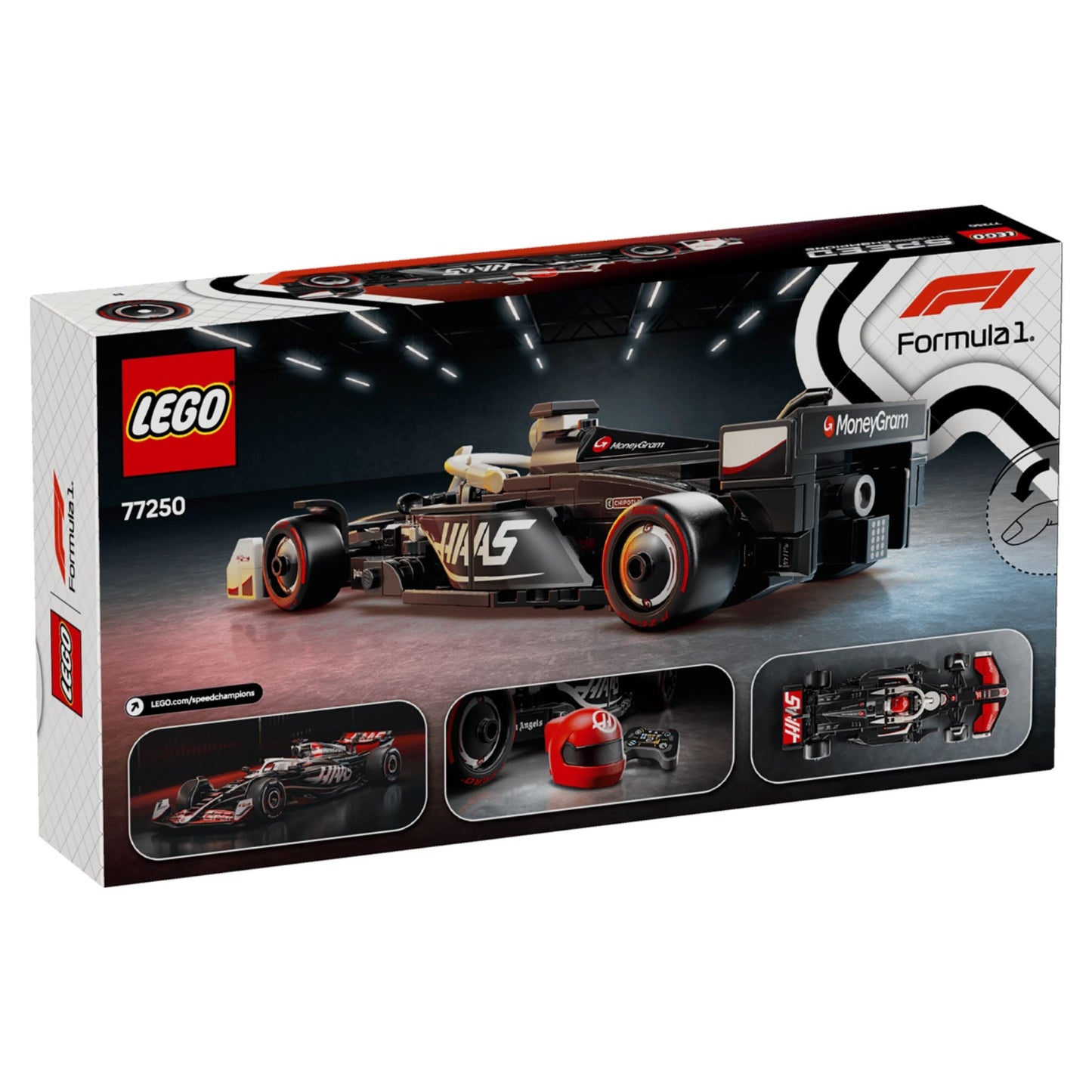 LEGO Speed Champions MoneyGram Haas F1 Team VF-24 Race Car