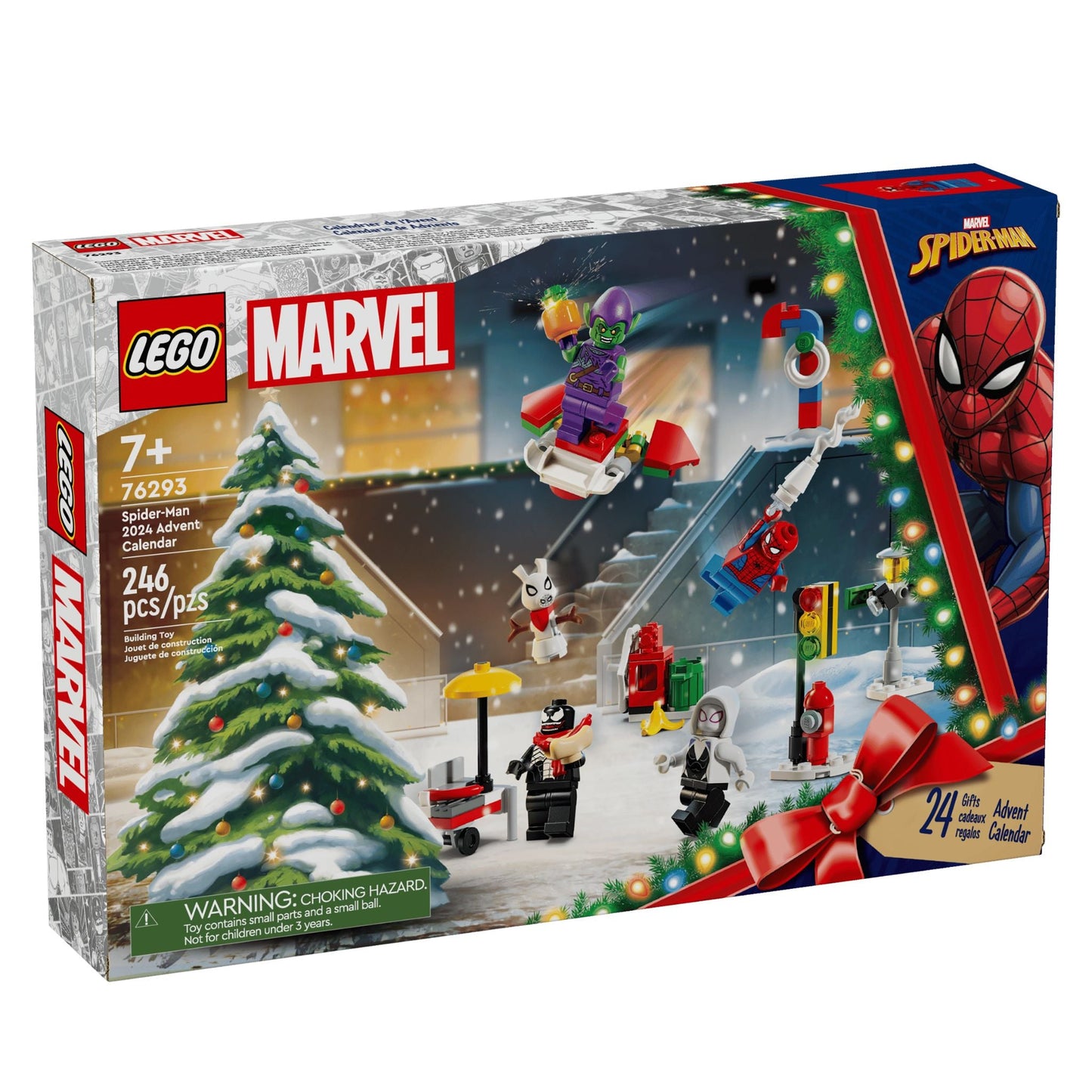 LEGO Super Heroes Marvel Spider-Man 2024 Advent Calendar