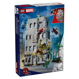 compare product LEGO Super Heroes Marvel Spider-Man vs. Hulk Epic Clash