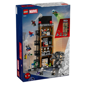 compare product LEGO Super Heroes Marvel Spider-Man vs. Mysterio: The Daily Bugle