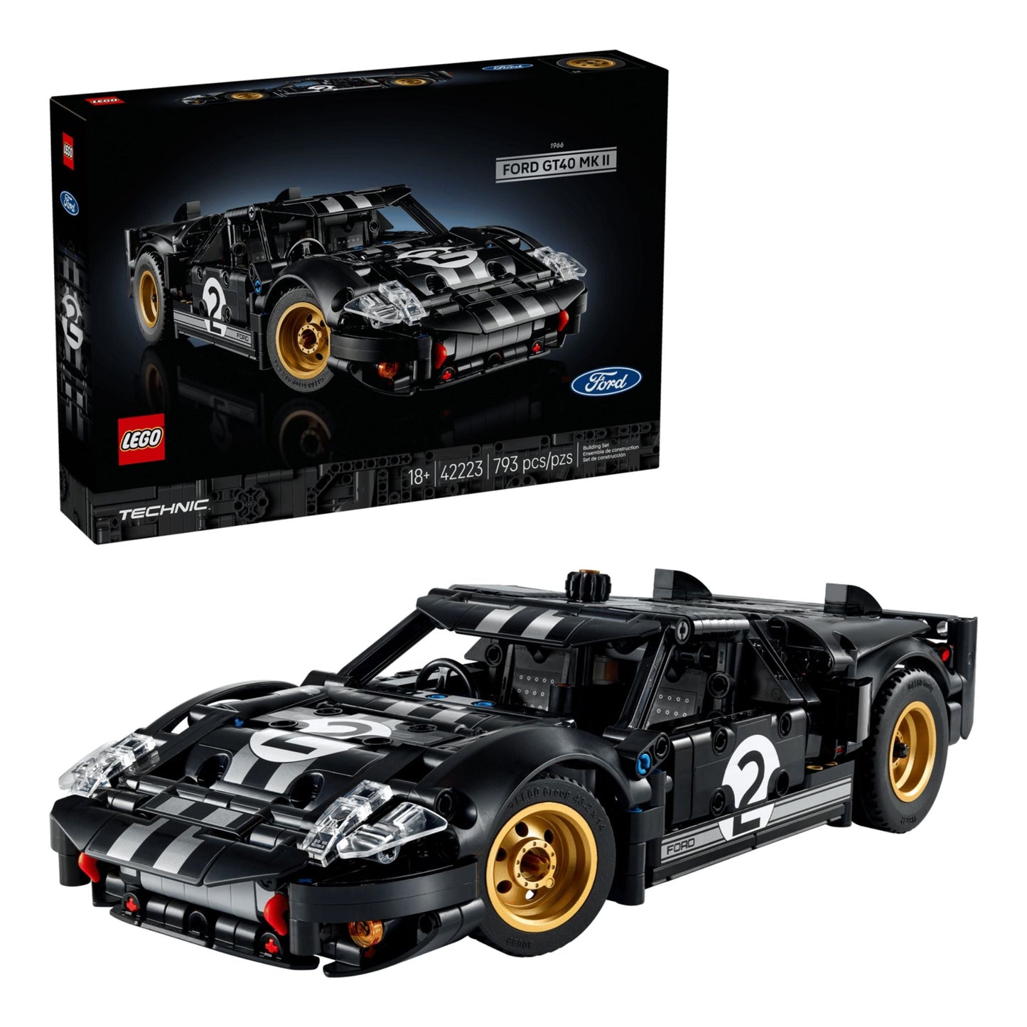 LEGO Technic 1966 Ford GT40 MKII Race Car