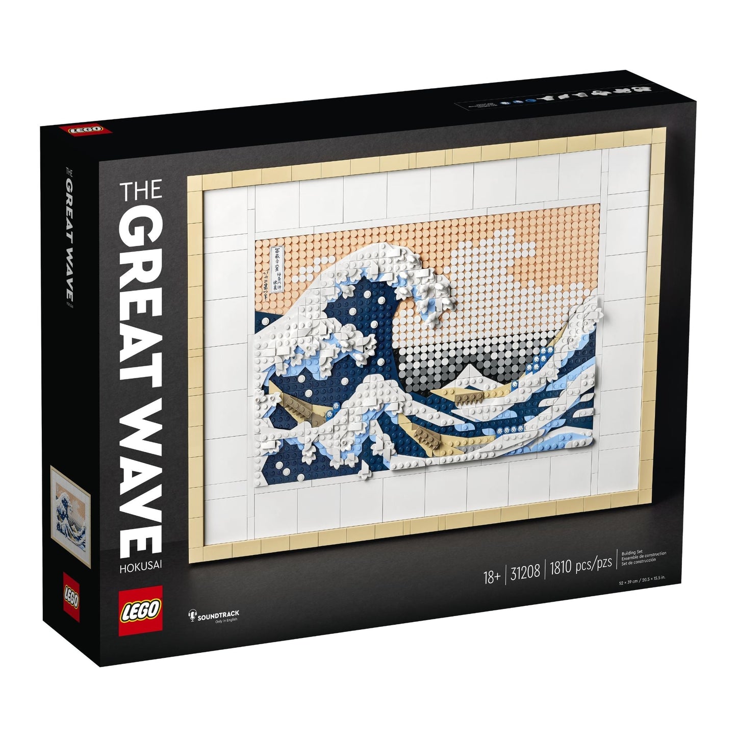 LEGO ART Hokusai The Great Wave