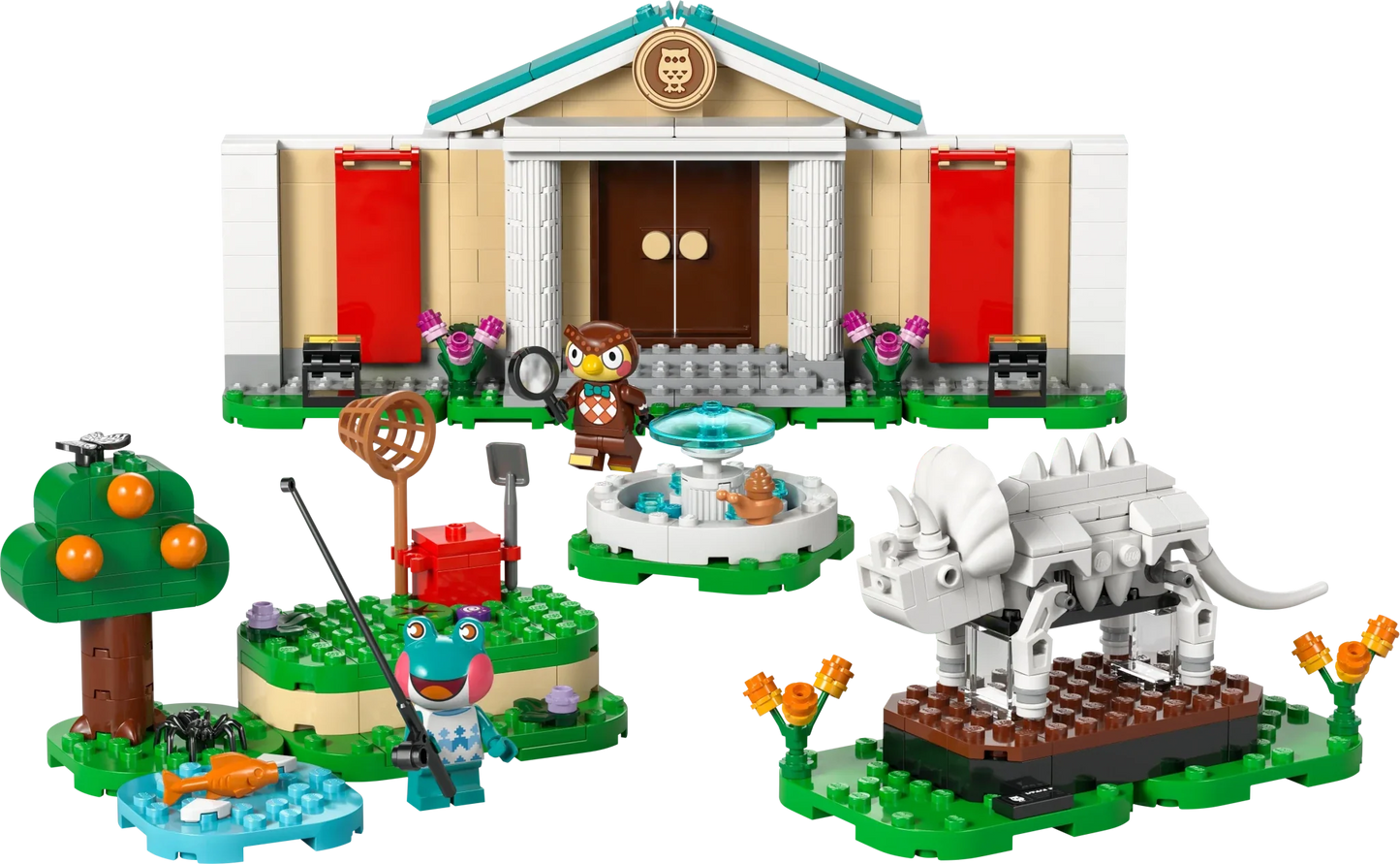 LEGO Animal Crossing Blathers's Museum Collection