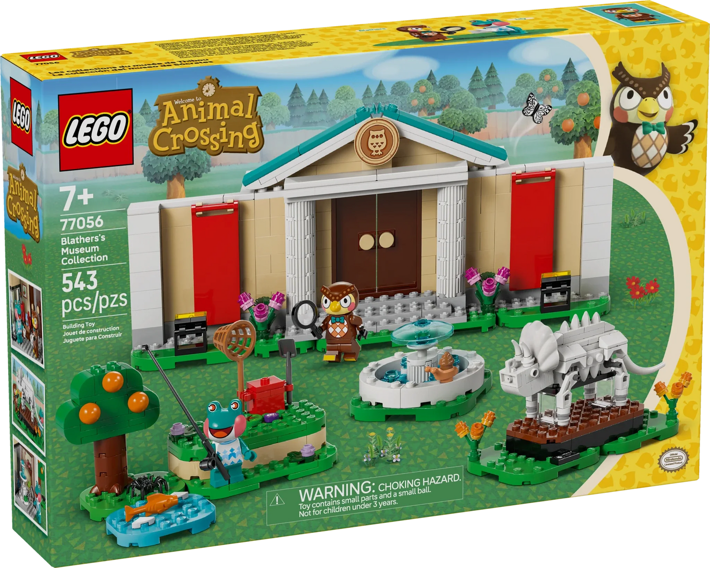 LEGO Animal Crossing Blathers's Museum Collection