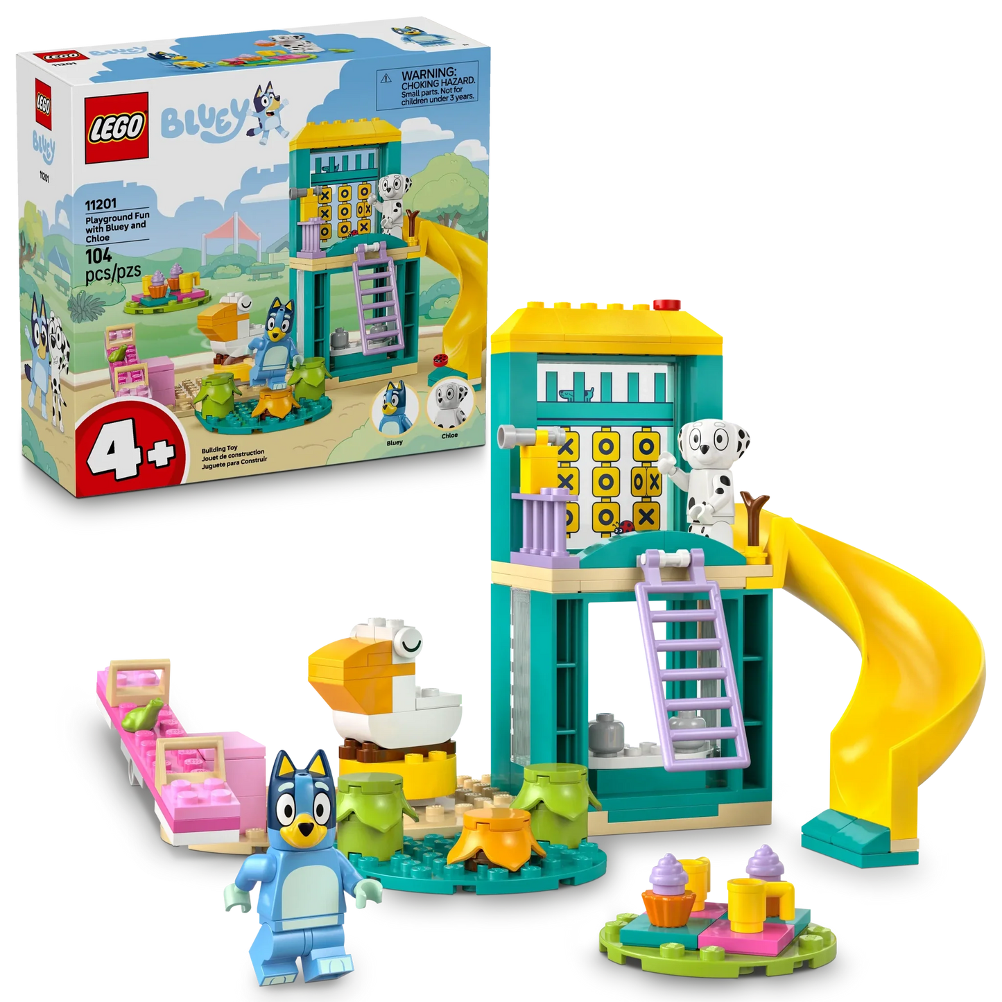 LEGO Bluey Playground Fun with Bluey and Chloe