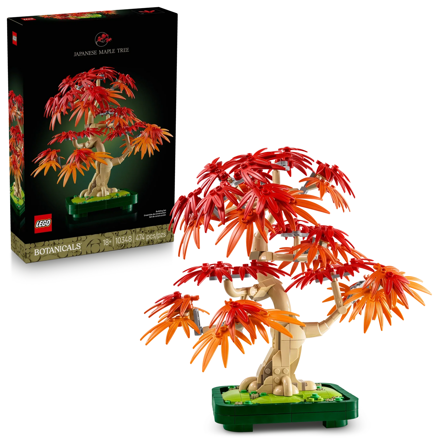 LEGO Botanicals Japanese Red Maple Bonsai Tree