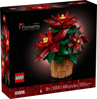 compare product LEGO Botanicals Poinsettia
