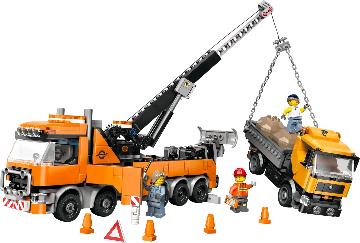 LEGO City Big Vehicles Heavy-Duty Recovery Tow Truck with Crane