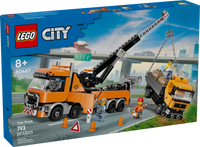 LEGO City Big Vehicles Heavy-Duty Recovery Tow Truck with Crane