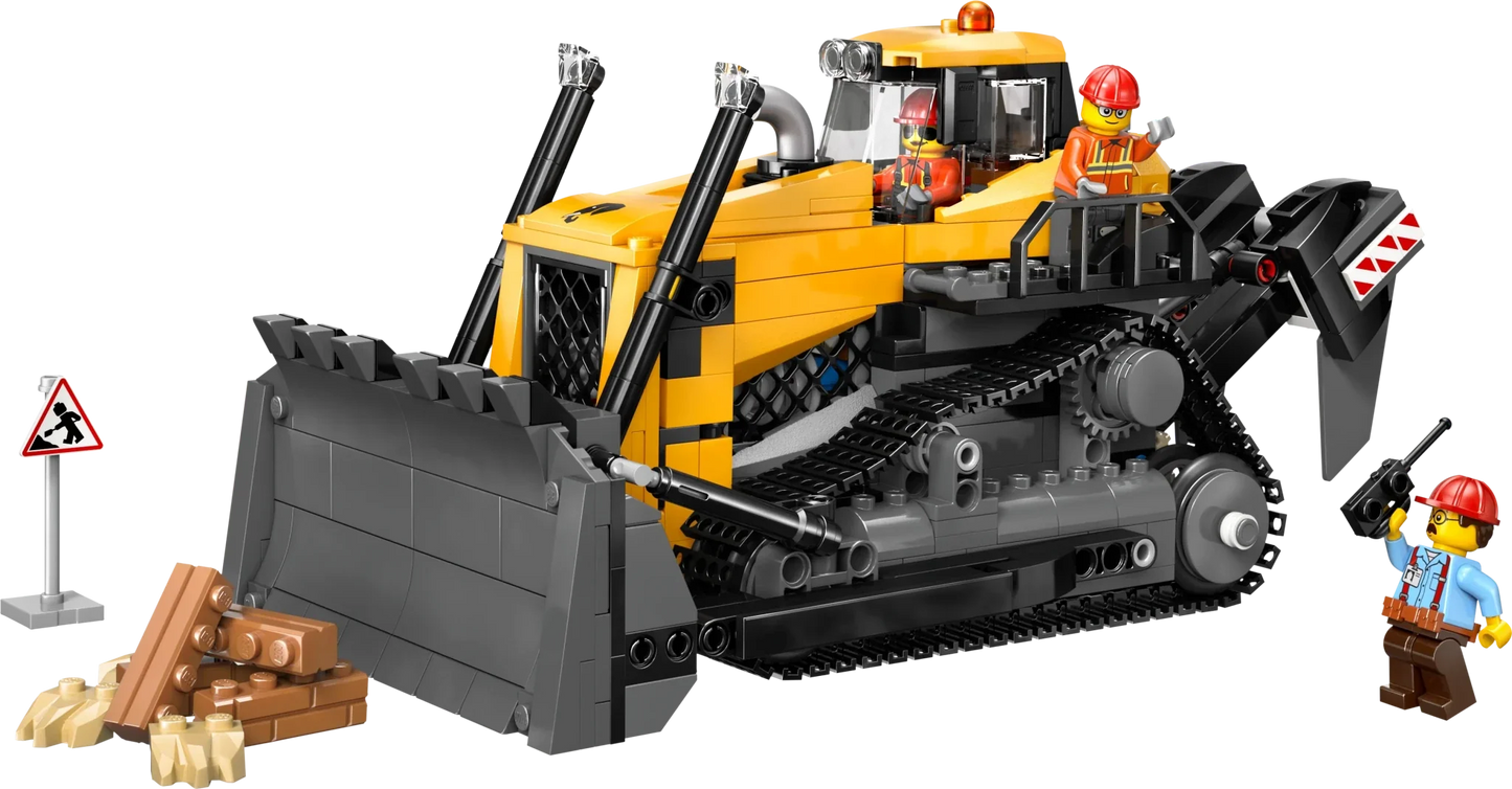 LEGO City Big Vehicles Yellow Bulldozer
