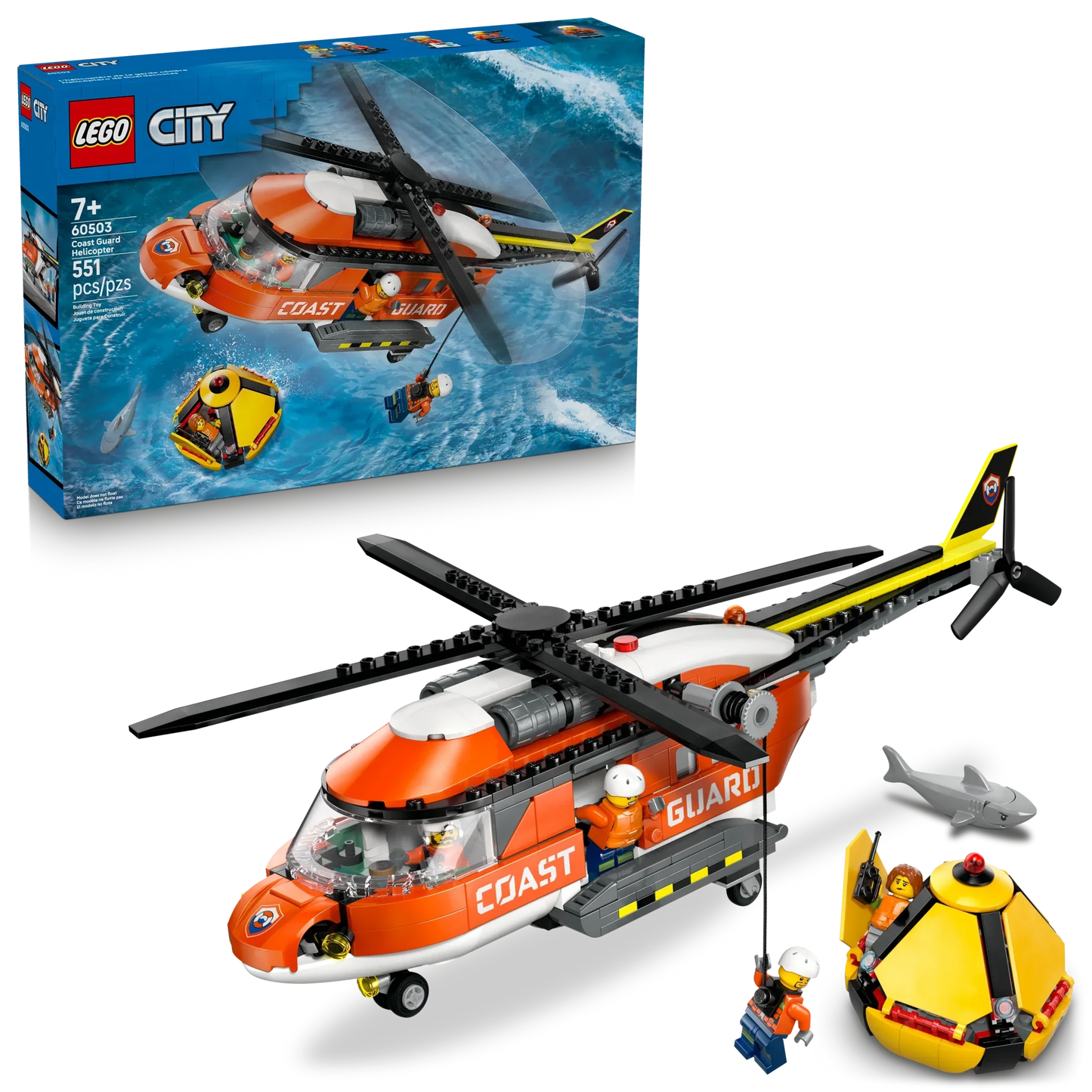 LEGO City Exploration Coast Guard Helicopter