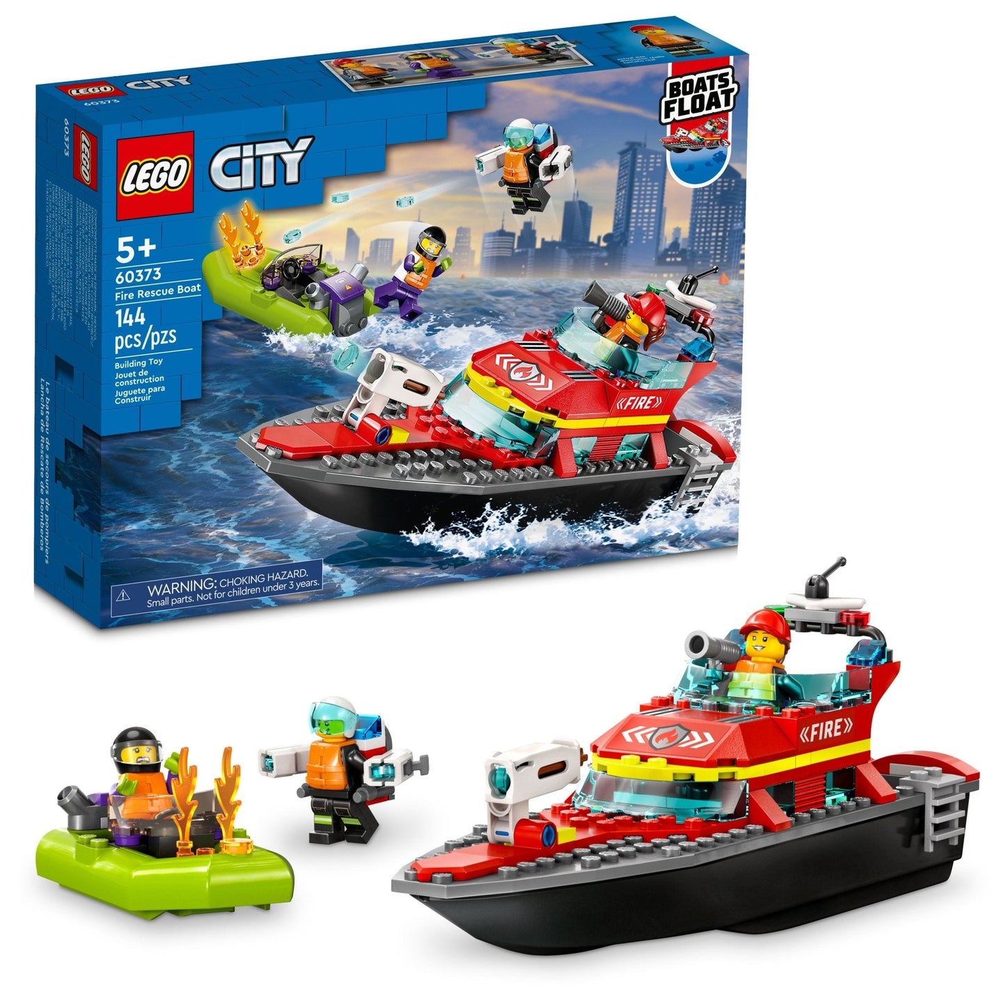 LEGO City Fire Fire Rescue Boat
