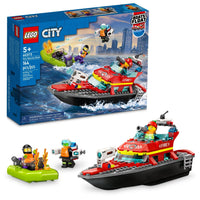 LEGO City Fire Fire Rescue Boat