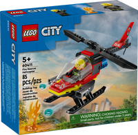 LEGO City Fire Fire Rescue Helicopter