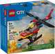 LEGO City Fire Fire Rescue Helicopter