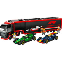 LEGO City Formula 1 F1 Truck with RB20 & AMR24 F1 Cars