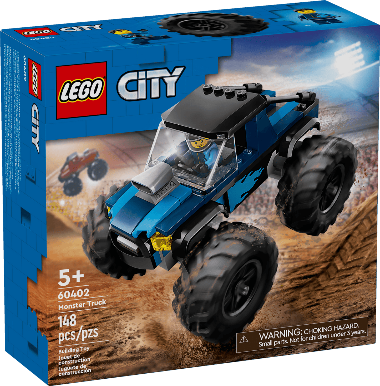LEGO City Great Vehicles Blue Monster Truck