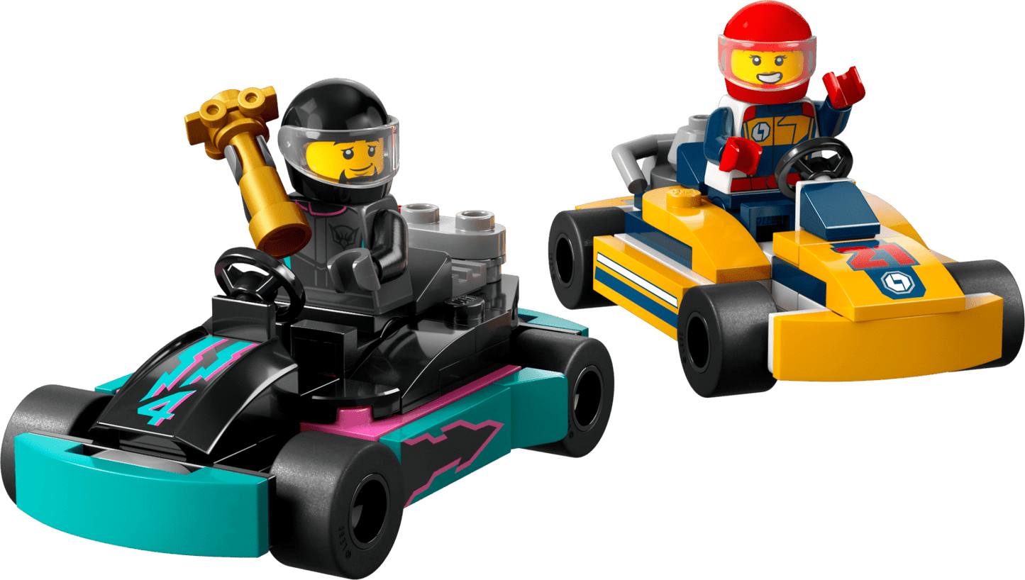 LEGO City Great Vehicles Go-Karts and Race Drivers