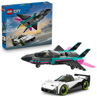 LEGO City Great Vehicles Jet vs. Car