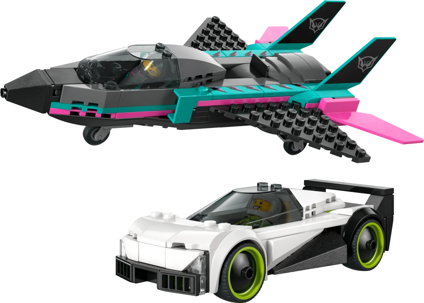 LEGO City Great Vehicles Jet vs. Car