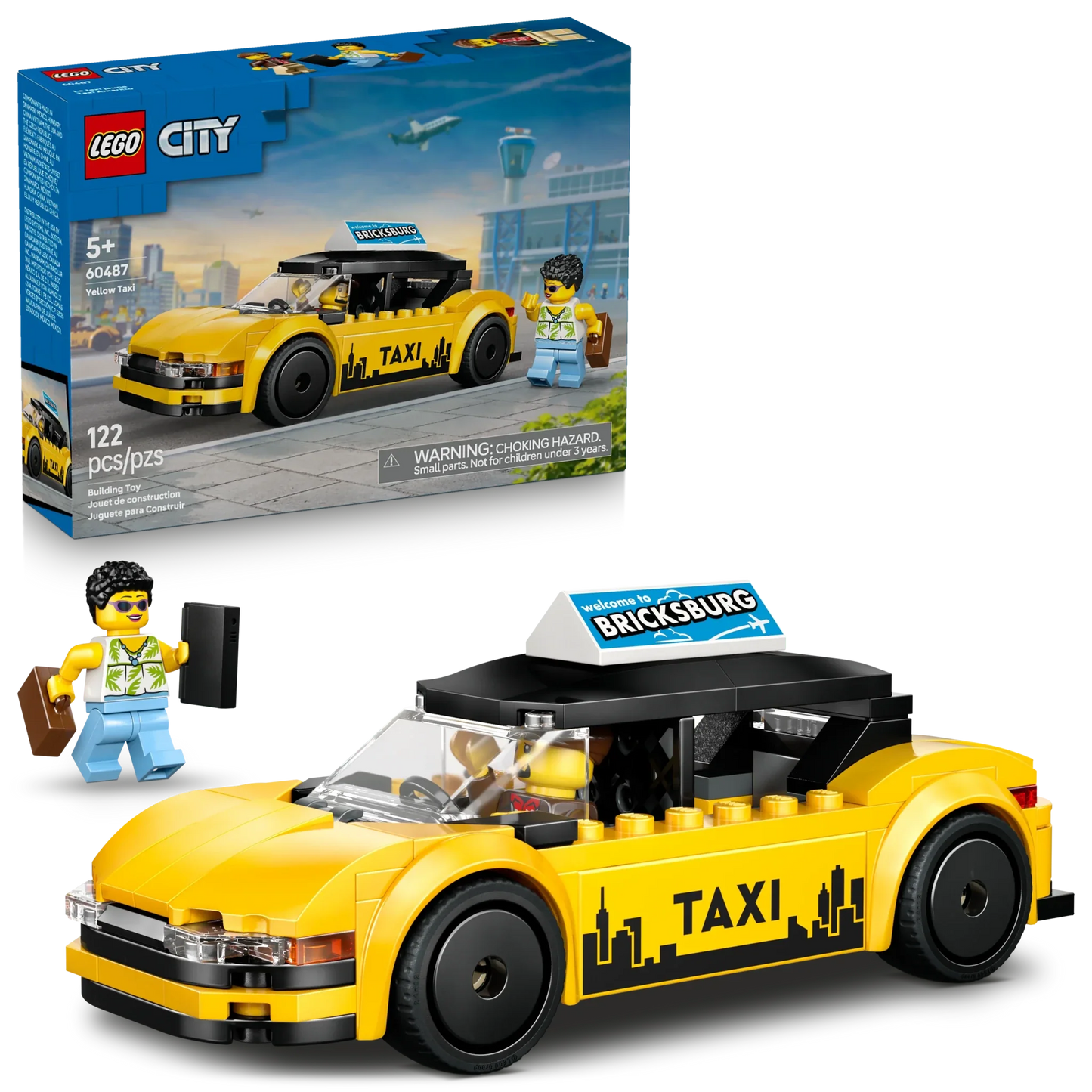 LEGO City Great Vehicles Yellow Taxi