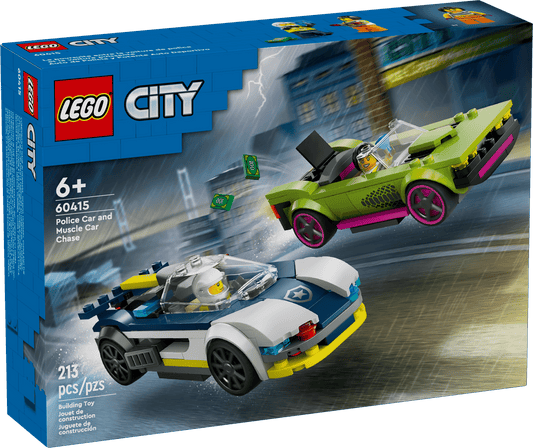 LEGO City Police Police Car and Muscle Car Chase