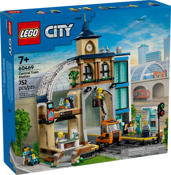 compare product LEGO City Trains Central Train Station