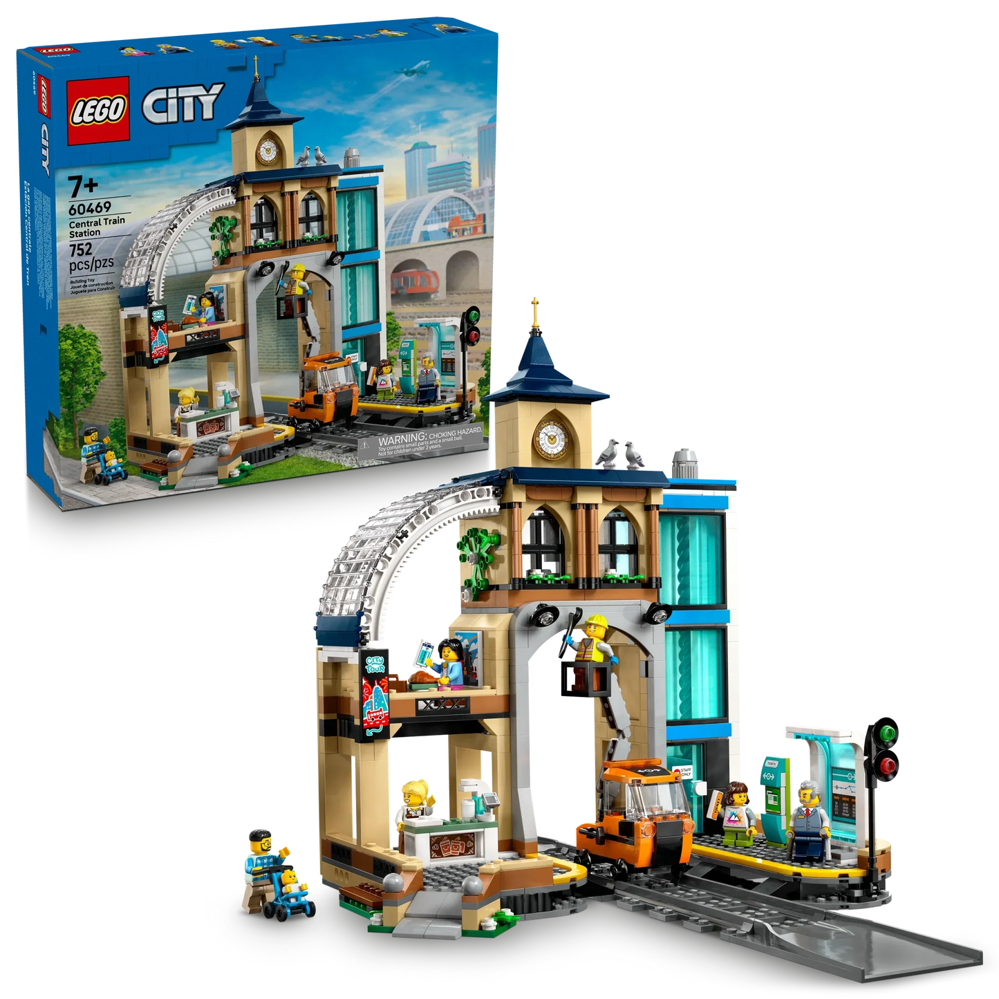 LEGO City Trains Central Train Station
