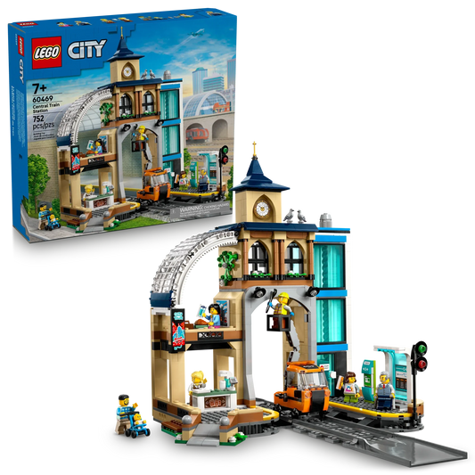 LEGO City Trains Central Train Station