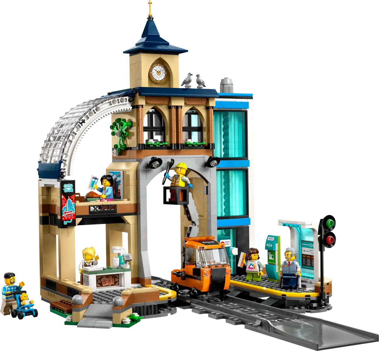 LEGO City Trains Central Train Station