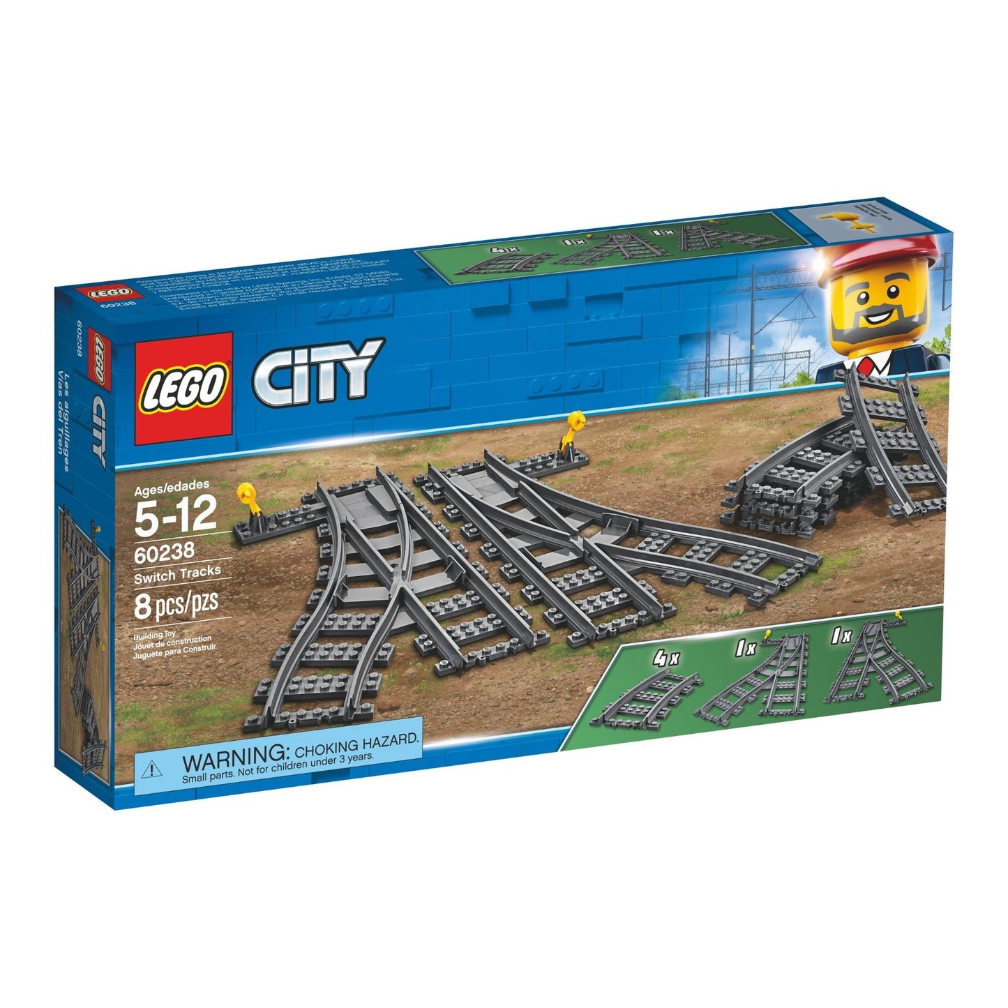 LEGO City Trains Switch Tracks