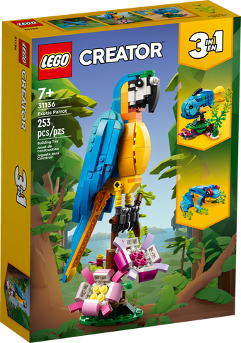 compare product LEGO Creator Exotic Parrot