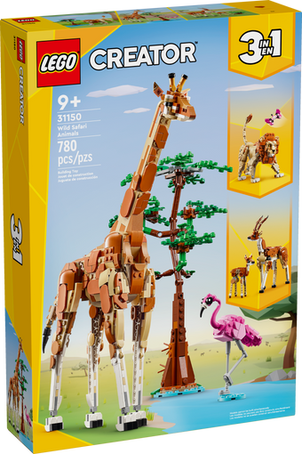 compare product LEGO Creator Wild Safari Animals