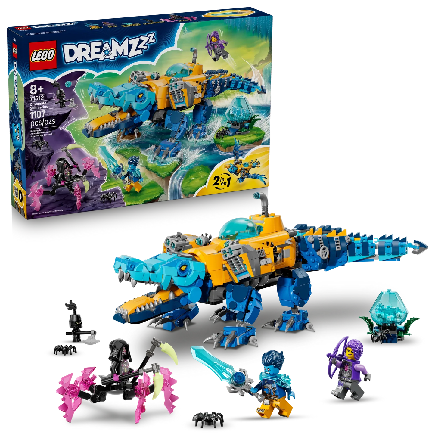 LEGO DREAMZzz Crocodile Submarine