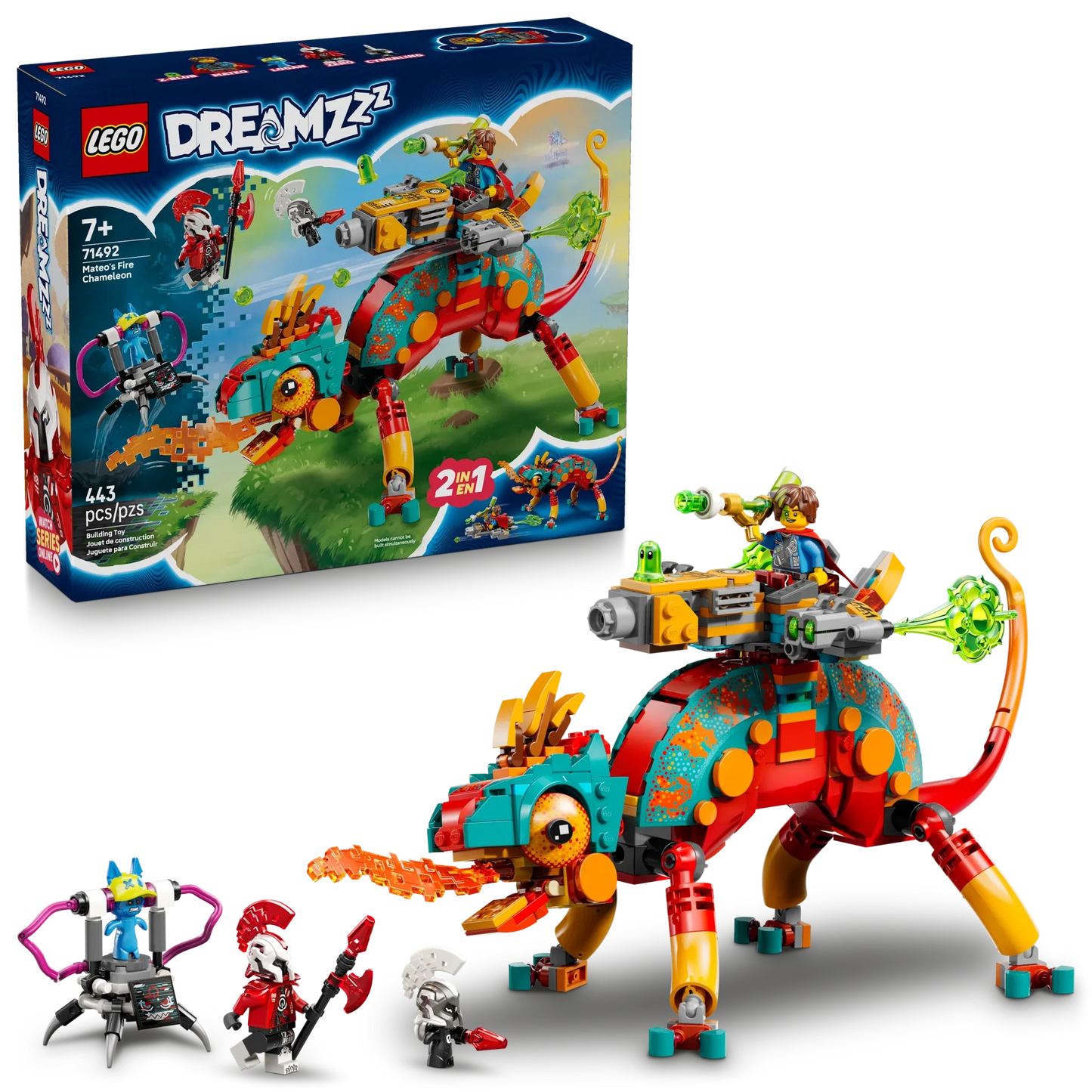 LEGO DREAMZzz Mateo's Fire Chameleon