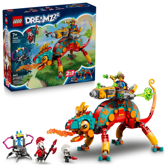 LEGO DREAMZzz Mateo's Fire Chameleon